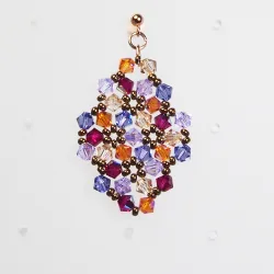 Pierces - Rose Gold filled 14K - Earrings Rhombus Terence - Pierces - Rose Gold filled 14K - Rose Gold filled 14K